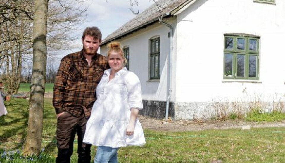 Stine Marthine og Niels fra 'Landmand søger kærlighed' (Foto: Niels Henrik Dam)