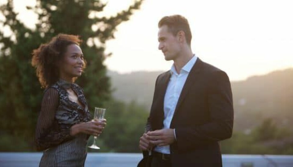 Michaela og Casper på første date (Foto: Lotta Lemche/TV 2)