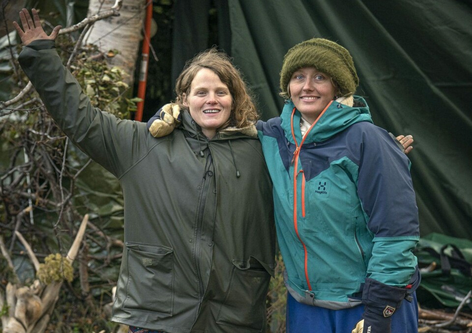 Ægteparret Camilla & Martha i 'Alene i vildmarken' (Foto: United) Ægteparret Camilla & Martha i 'Alene i vildmarken' (Foto: United)