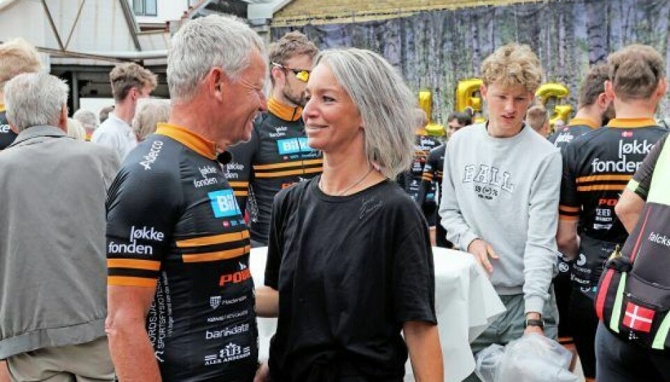 – Jeg er så stolt af ham. Han er så god, sagde Signe, da hun blev spurgt til Bubbers 500 kilometer lange tur rundt i Danmark med de unge drenge (Foto: Lars E. Andreasen)