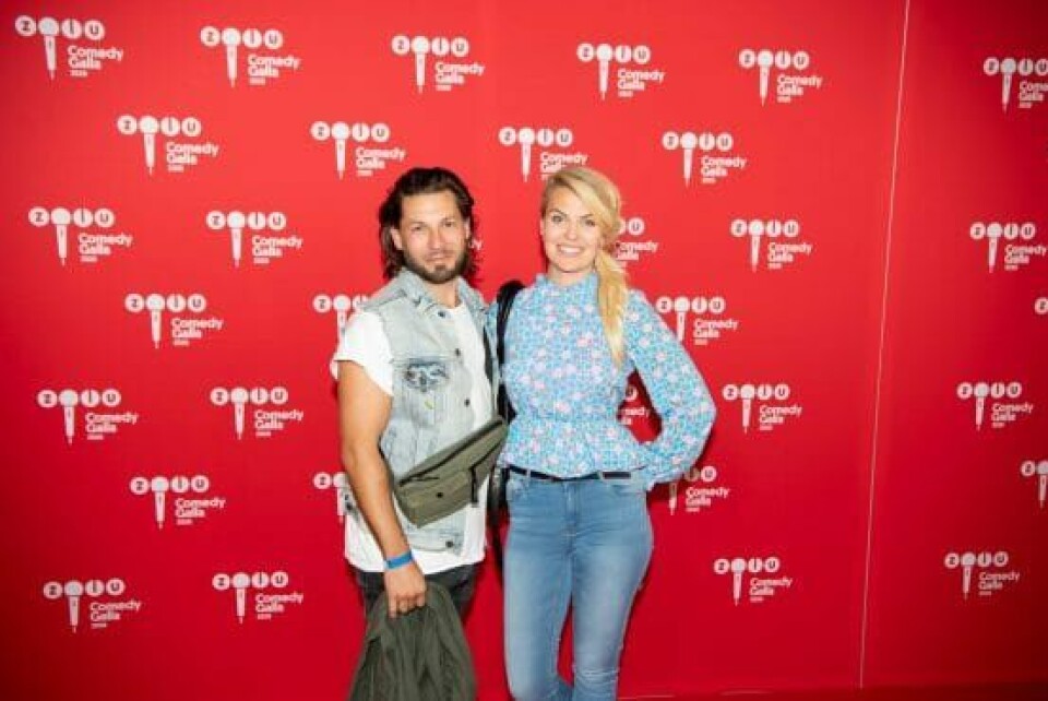 Simon Stenspil og kæresten, Anna Stokholm. (Foto: Anthon Unger) Simon Stenspil og kæresten, Anna Stokholm. (Foto: Anthon Unger)