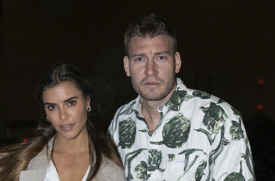 Philine Roepstorff og Nicklas Bendtner. (Foto: Anthon Unger) Philine Roepstorff og Nicklas Bendtner. (Foto: Anthon Unger)