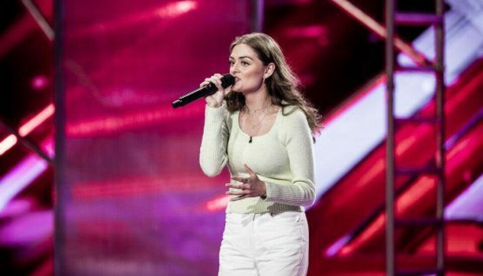 Sofie i 'X Factor' (Foto: Lasse Lagoni/TV 2)