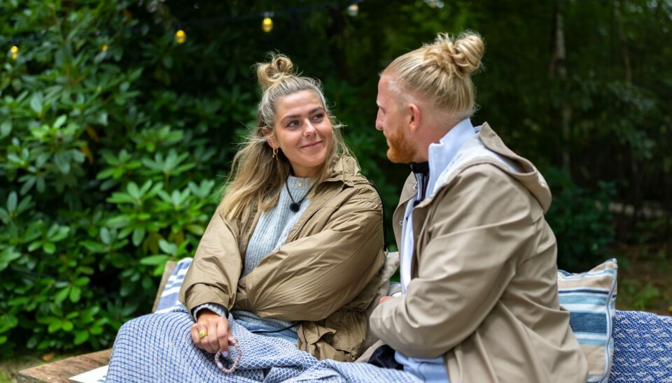 Nanna og Morten fra 'Alene sammen' (Foto: André Blinkilde/TV 2)