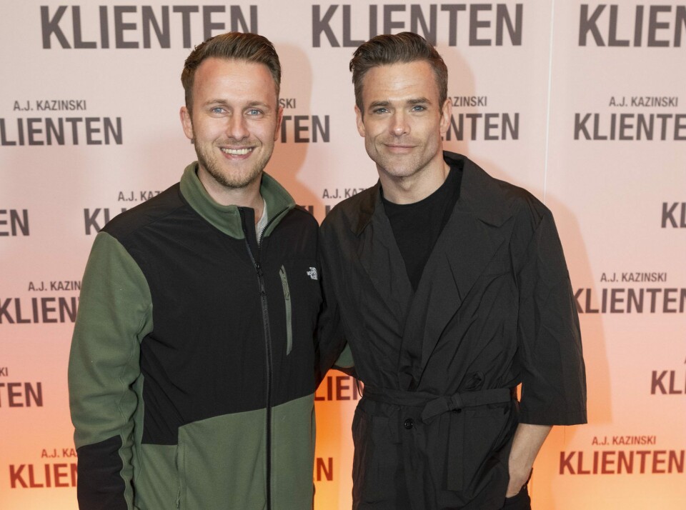 Silas Holst og Nicolai Schwartz til gallapremiere på 'Klienten' i Imperial, København (Foto: Anthon Unger) Silas Holst og Nicolai Schwartz til gallapremiere på 'Klienten' i Imperial, København (Foto: Anthon Unger)