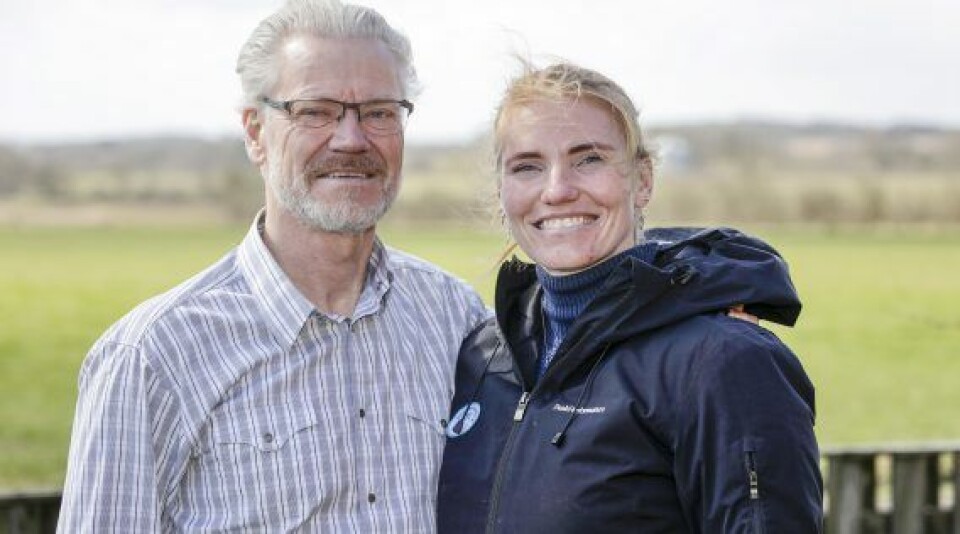 Far Aslak og datter Rikke hev et kvartal ud af kalenderen for at være med i 'Alene i Vildmarken' (Foto: Niels Henrik Dam) Far Aslak og datter Rikke hev et kvartal ud af kalenderen for at være med i 'Alene i Vildmarken' (Foto: Niels Henrik Dam)