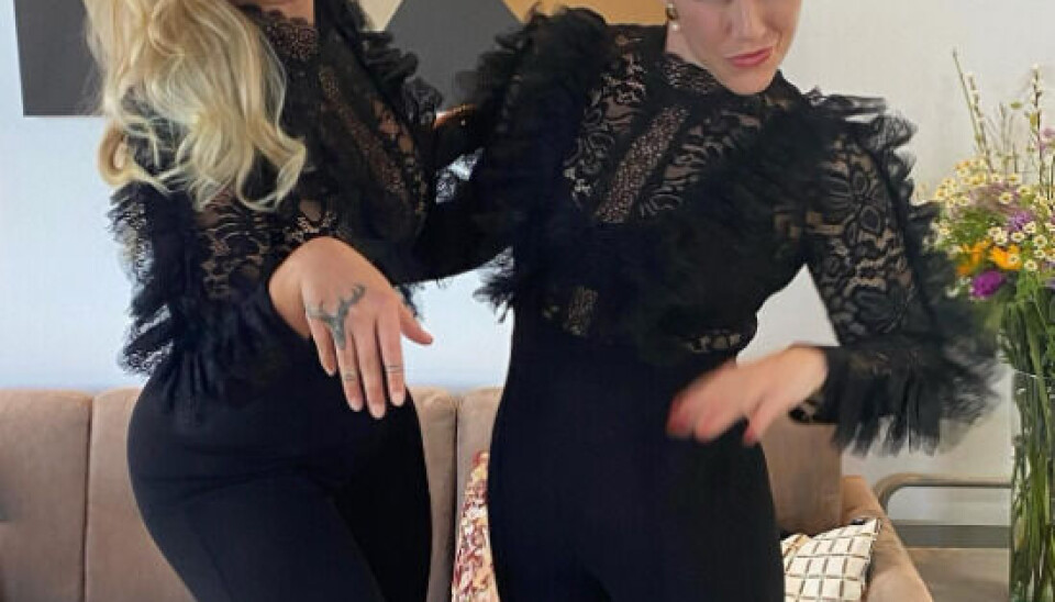 'Paradise'-babe og tv-dommer blev veninder gennem mandeblad