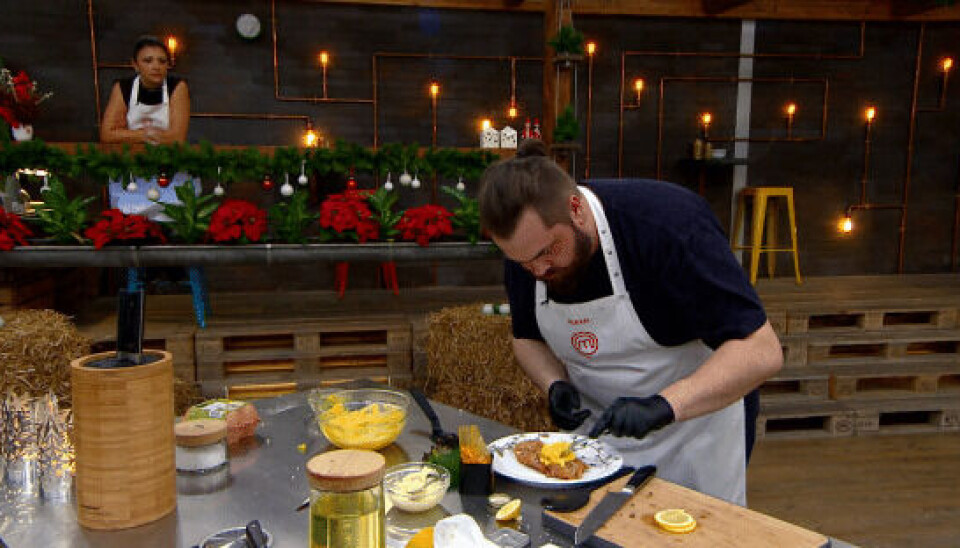 Mikkel i 'MasterChef jul' (Foto: TV3/Viaplay) Mikkel i 'MasterChef jul' (Foto: TV3/Viaplay)
