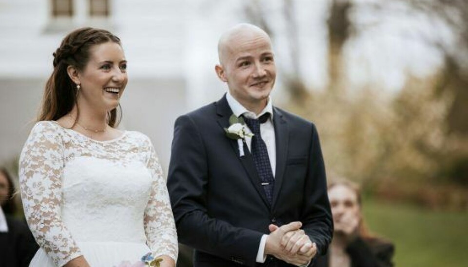 Gift ved første blik sæson 8. Patrick og Olivia. (Foto: Theis Mortensen)