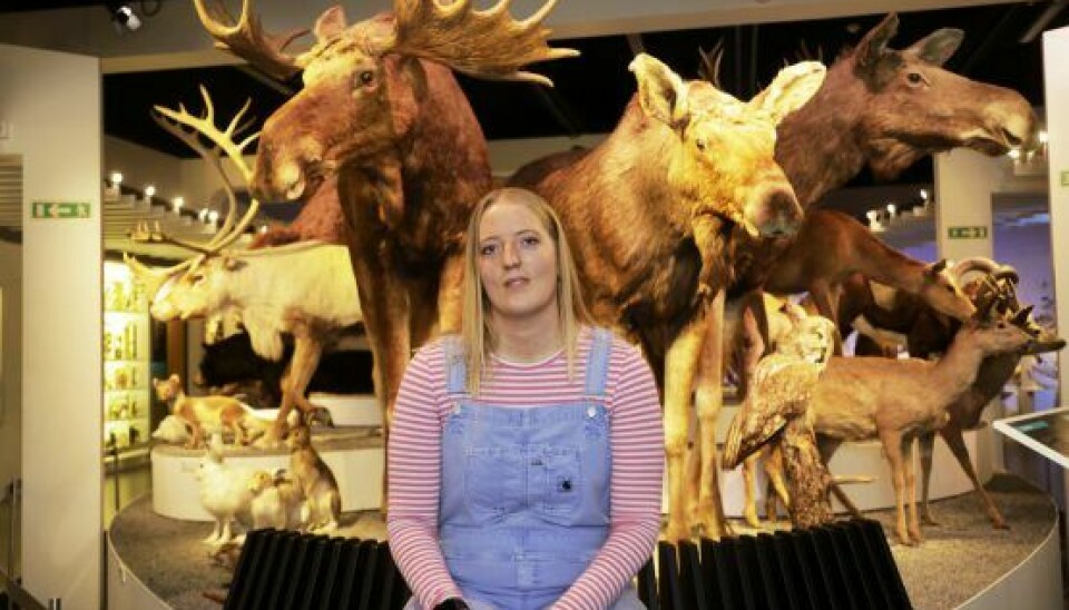 Laura er vokset op på en gård fyldt med alverdens dyr i Djursland, hvor hendes far stadig bor. Hun elsker dyr og har også tidligere arbejdet i en Zoologisk Have. (Foto: Niels Henrik Dam)