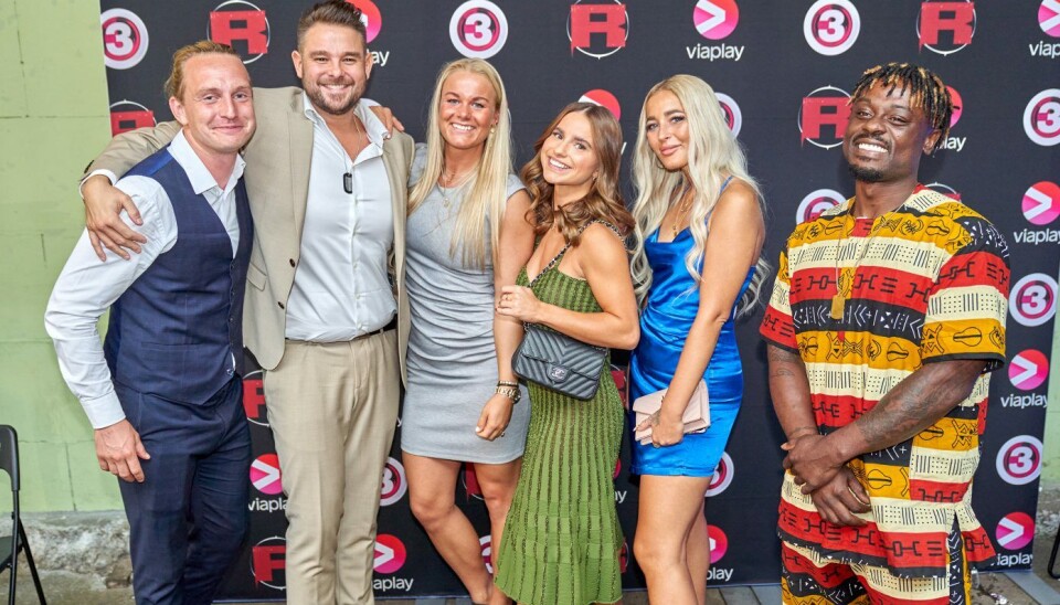 Frederik, Jesper, Katrine, Adelina, Amanda Sascha og Prince i Robinson 2021 (Foto: Janus Nielsen)