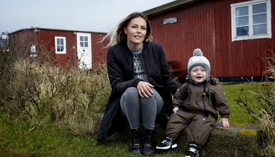 Michelle fra 'De unge mødre' (Foto: Discovery Networks Danmark)