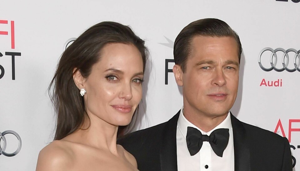 Brad Pitt og Angelina Jolie i 2015 før skilsmissen. (Foto: Jason Merritt/Getty Images)