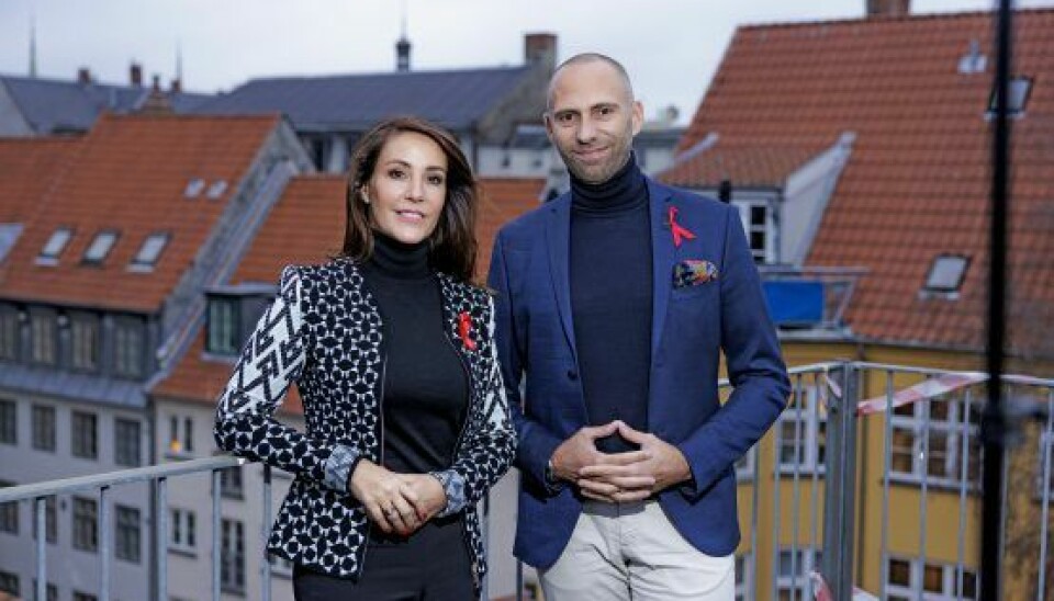 Direktøren for AIDS-Fondet, Lars Christian Østergreen, værdsætter det gode samarbejde med prinsesse Marie. (Foto: Klaus Bo Christensen)