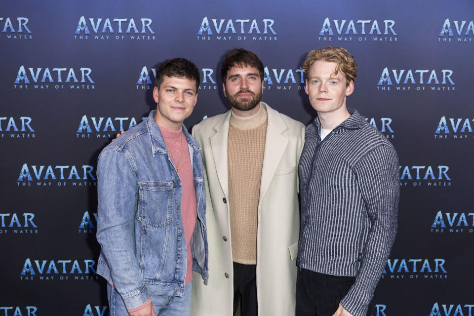 Premiere på 'Avatar: The Way of Water', Imperial, 08/12 2022
Alex Høgh Andersen
Malte Ebert
Lucas Lynggaard Tønnesen
Foto: Henrik R. Petersen Premiere på 'Avatar: The Way of Water', Imperial, 08/12 2022
Alex Høgh Andersen
Malte Ebert
Lucas Lynggaard Tønnesen
Foto: Henrik R. Petersen