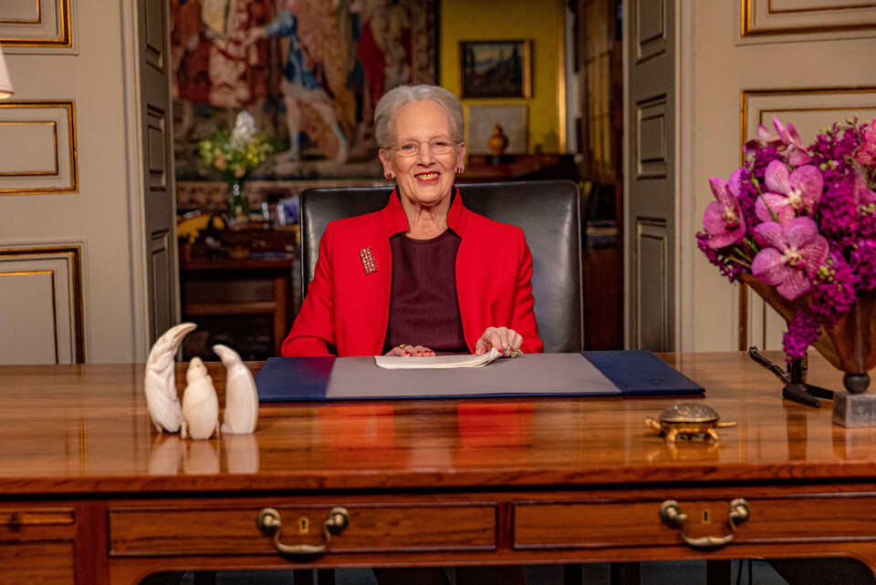 Dronning Margrethes nytårstale 2021 (Foto: Michael Stub) Dronning Margrethes nytårstale 2021 (Foto: Michael Stub)