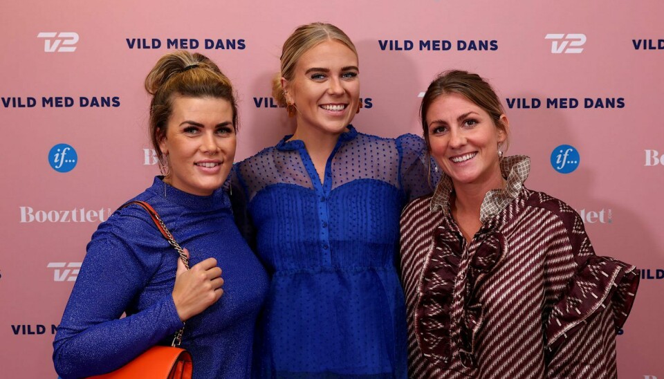 'Bachelor'-pigerne Eva, Caroline og Mette (Foto: Henrik R. Petersen)