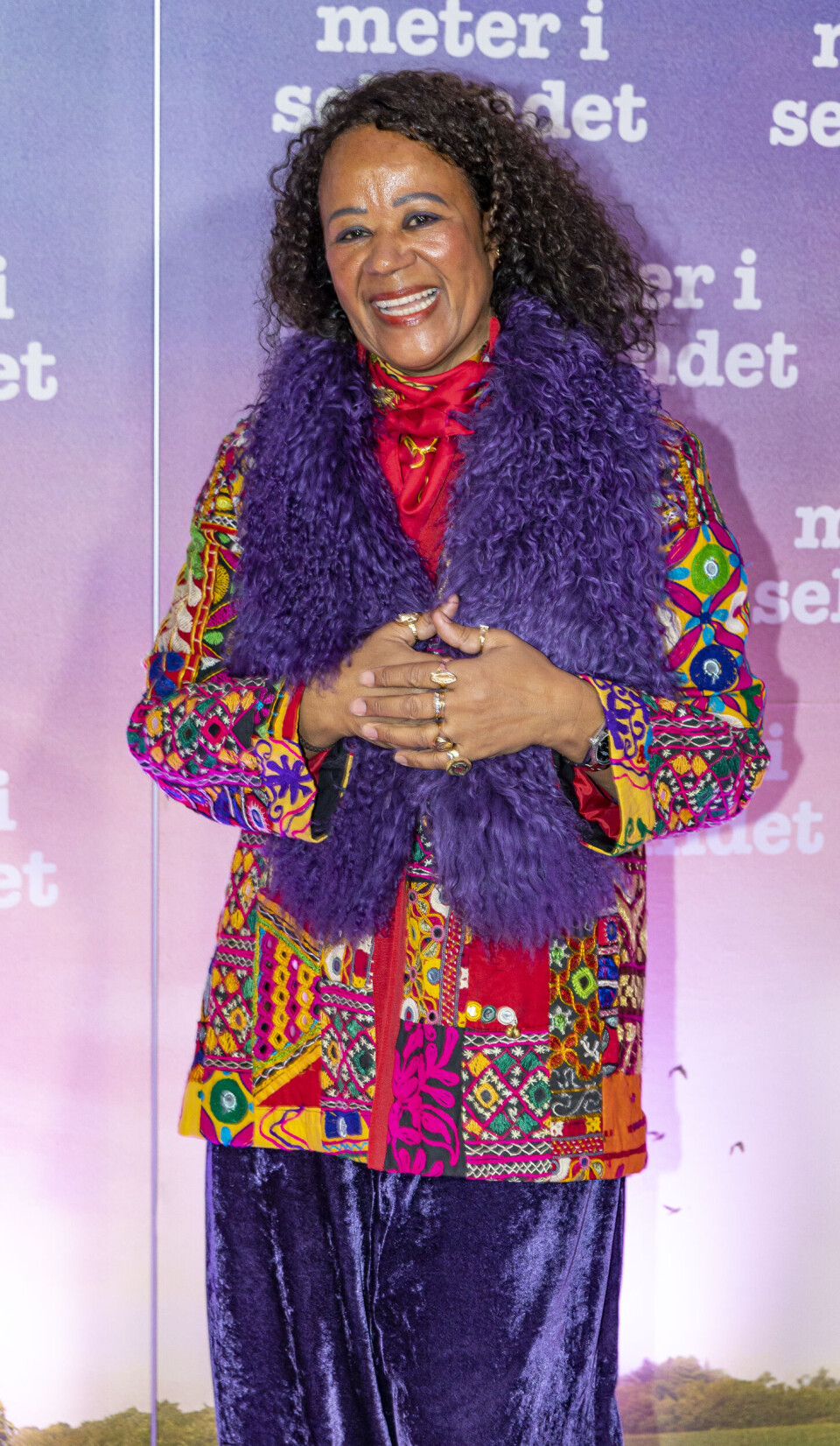 Hella Joof til premiere på 'Meter i sekundet'. (Foto: Michael Stub) Hella Joof til premiere på 'Meter i sekundet'. (Foto: Michael Stub)