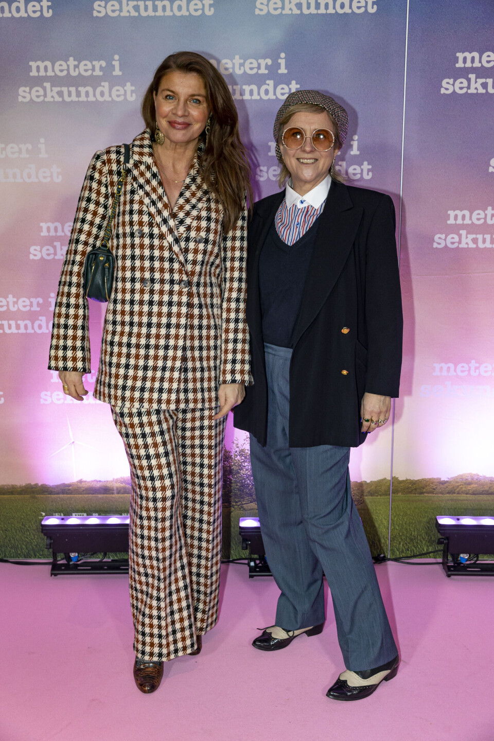 Mille Dinesen og Lisbeth Wulff til premiere på 'Meter i sekundet'. (Foto: Michael Stub) Mille Dinesen og Lisbeth Wulff til premiere på 'Meter i sekundet'. (Foto: Michael Stub)