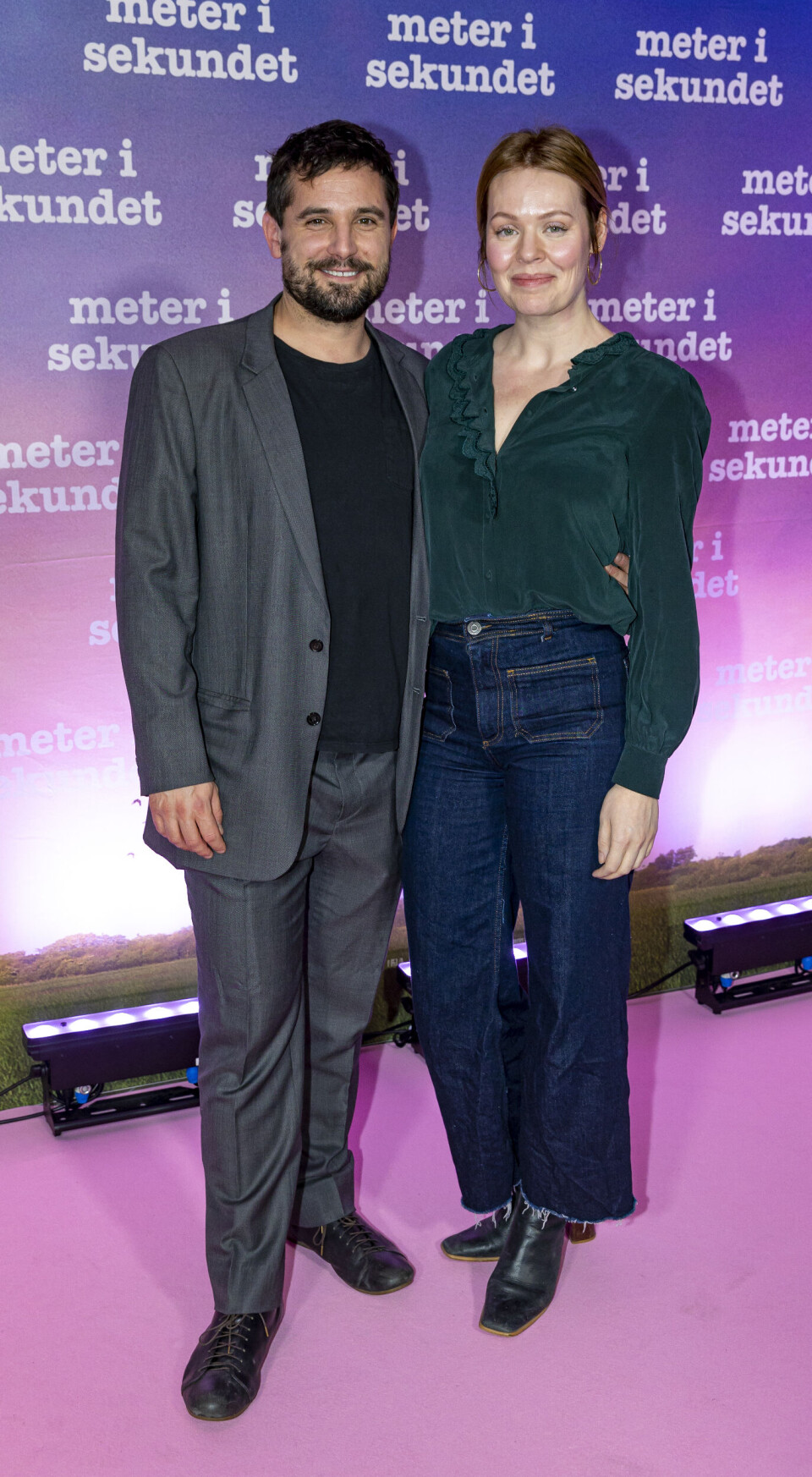Christian Tafdrup og hustruen Natalie Toro Stokholm til premiere på 'Meter i sekundet'. (Foto: Michael Stub) Christian Tafdrup og hustruen Natalie Toro Stokholm til premiere på 'Meter i sekundet'. (Foto: Michael Stub)
