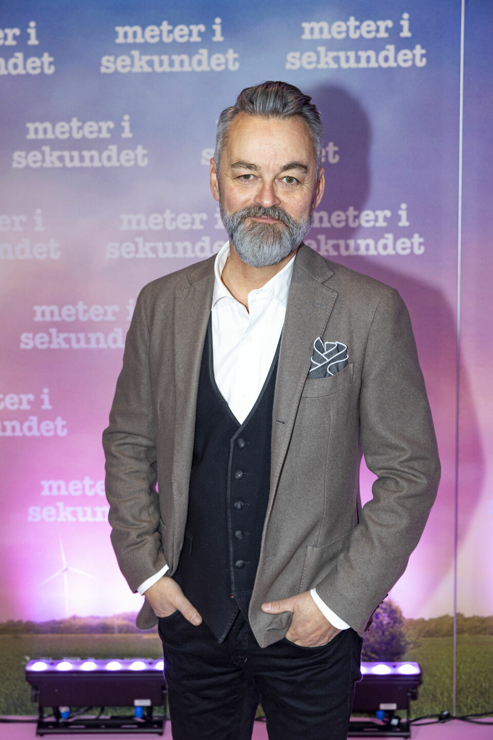 Claus 'Chili Klaus' Pilgaard til premiere på 'Meter i sekundet'. (Foto: Michael Stub)