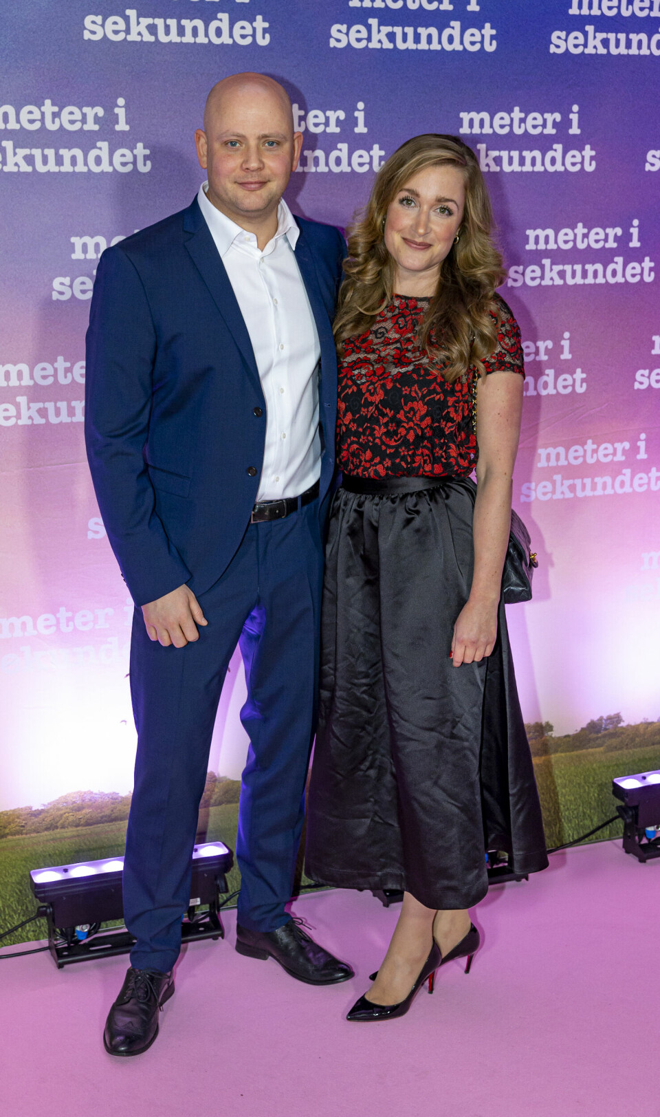 Kulturminister Jakob Engel-Schmidt og kæresten Camilla Søe til premiere på 'Meter i sekundet'. (Foto: Michael Stub)