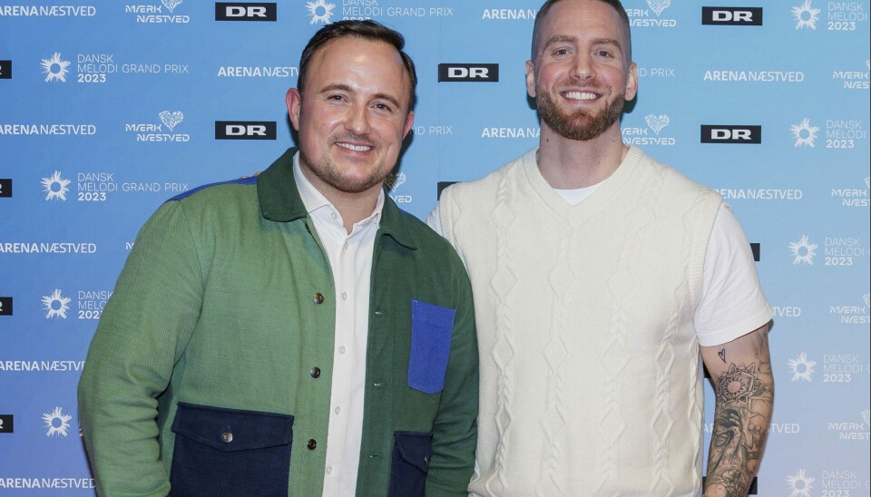 Thomas Evers Poulsen og Sæþór Kristíansson til Melodi Grand Prix 2023 (Foto: Klaus Bo) Thomas Evers Poulsen og Sæþór Kristíansson til Melodi Grand Prix 2023 (Foto: Klaus Bo)