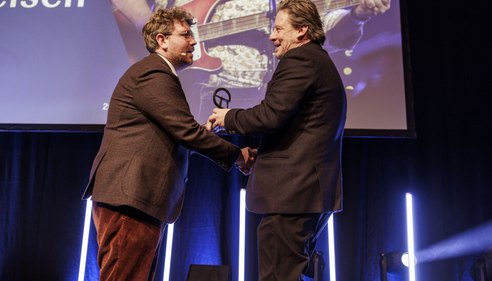 Anders W. Berthelsen til Robert Prisen 2023. (Foto: Klaus Bo Christensen) Anders W. Berthelsen til Robert Prisen 2023. (Foto: Klaus Bo Christensen)
