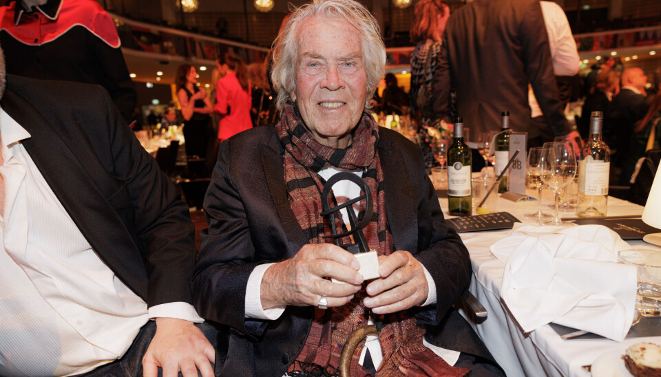 Jørgen Leth til Robert Prisen 2023. (Foto: Klaus Bo Christensen) Jørgen Leth til Robert Prisen 2023. (Foto: Klaus Bo Christensen)