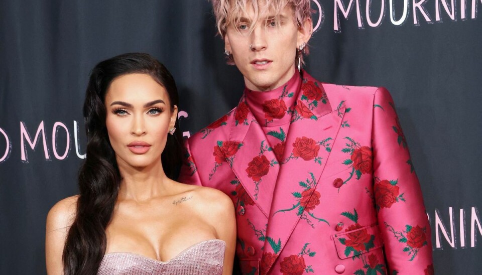 Director Machine Gun Kelly and cast member Megan Fox attend a premiere for the film Good Mourning in West Hollywood, California, U.S. May 12, 2022. REUTERS/Mario Anzuoni Director Machine Gun Kelly and cast member Megan Fox attend a premiere for the film Good Mourning in West Hollywood, California, U.S. May 12, 2022. REUTERS/Mario Anzuoni