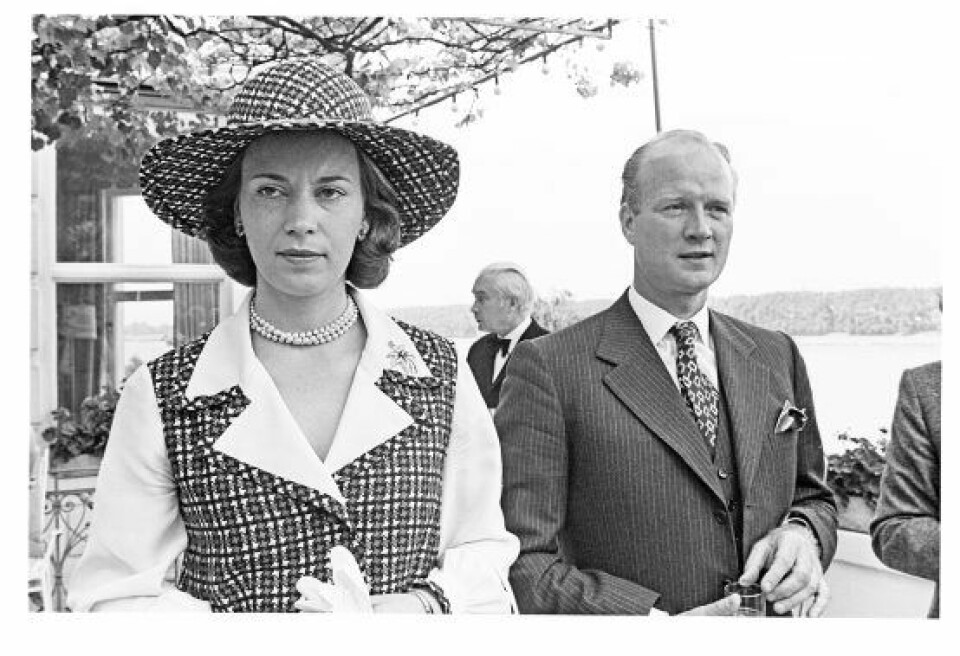 Prinsesse Benedikte og prins Richard giftede sig i 1968 og var sammen indtil hans død i 2017. Her ses de i 1974. (Foto: Scanpix Denmark)