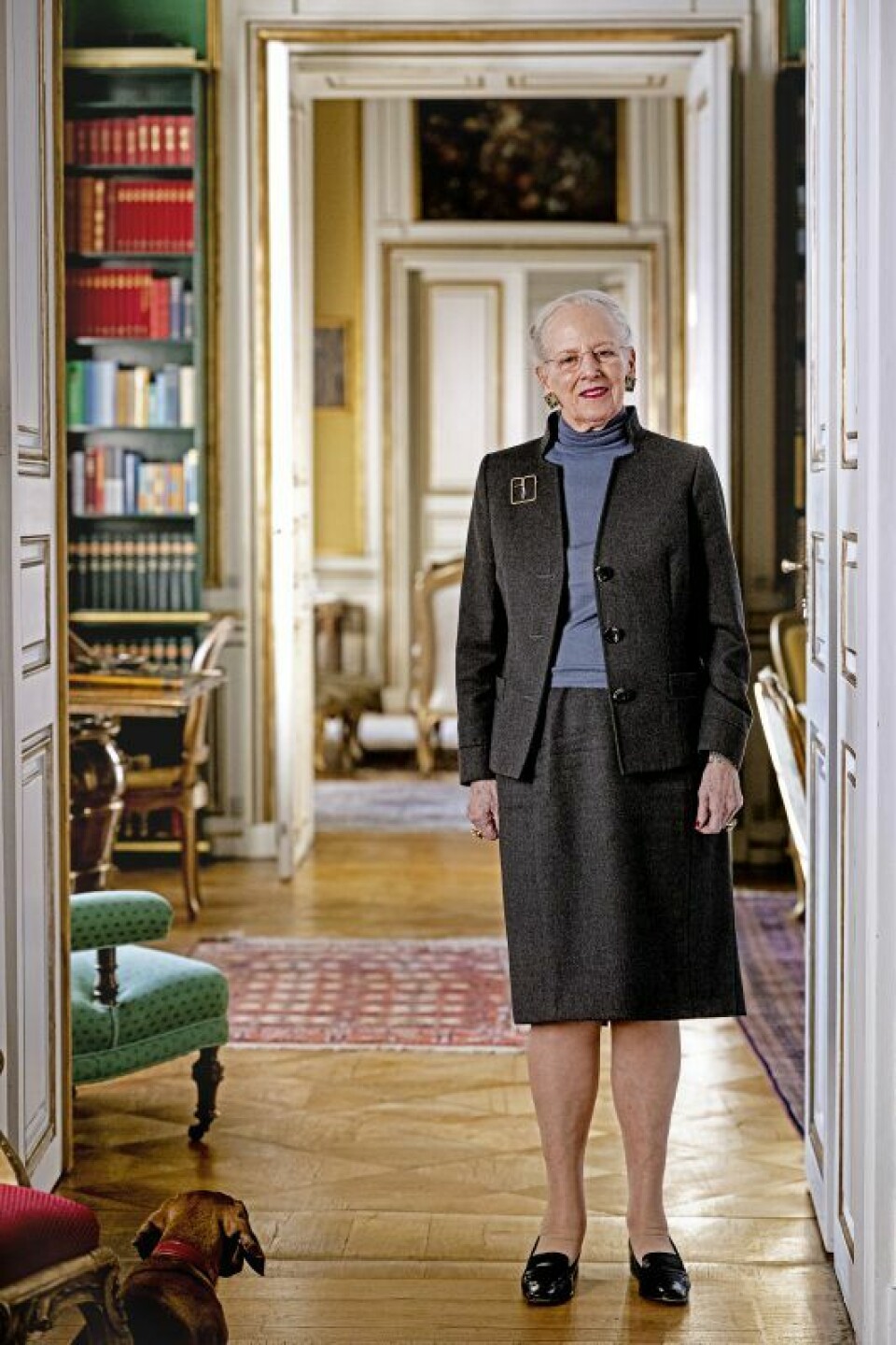Dronning Margrethe på Amalienborg. (Foto: Bax Lindhardt/Ritzau Scanpix)