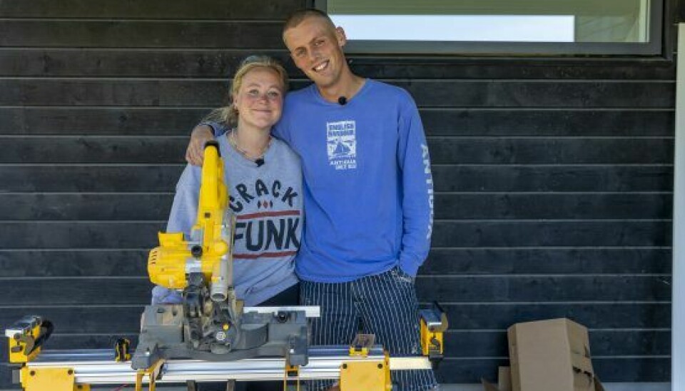 Katrine og Rasmus fra 'Sommerdrømme'.(Foto: Lars E. Andreasen/TV 2)