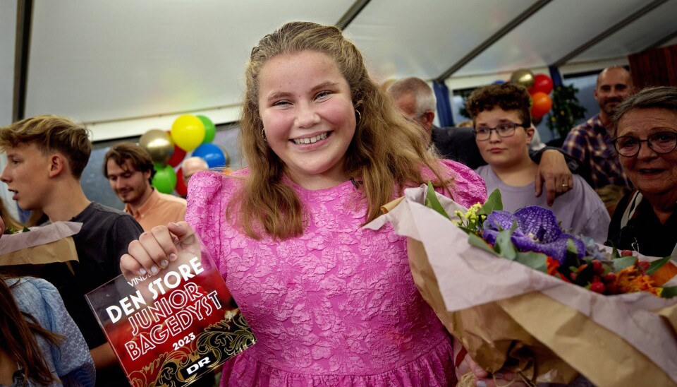 Vinder af 'Den store juniorbagedyst' 2023, Mathilde. Vinder af 'Den store juniorbagedyst' 2023, Mathilde.